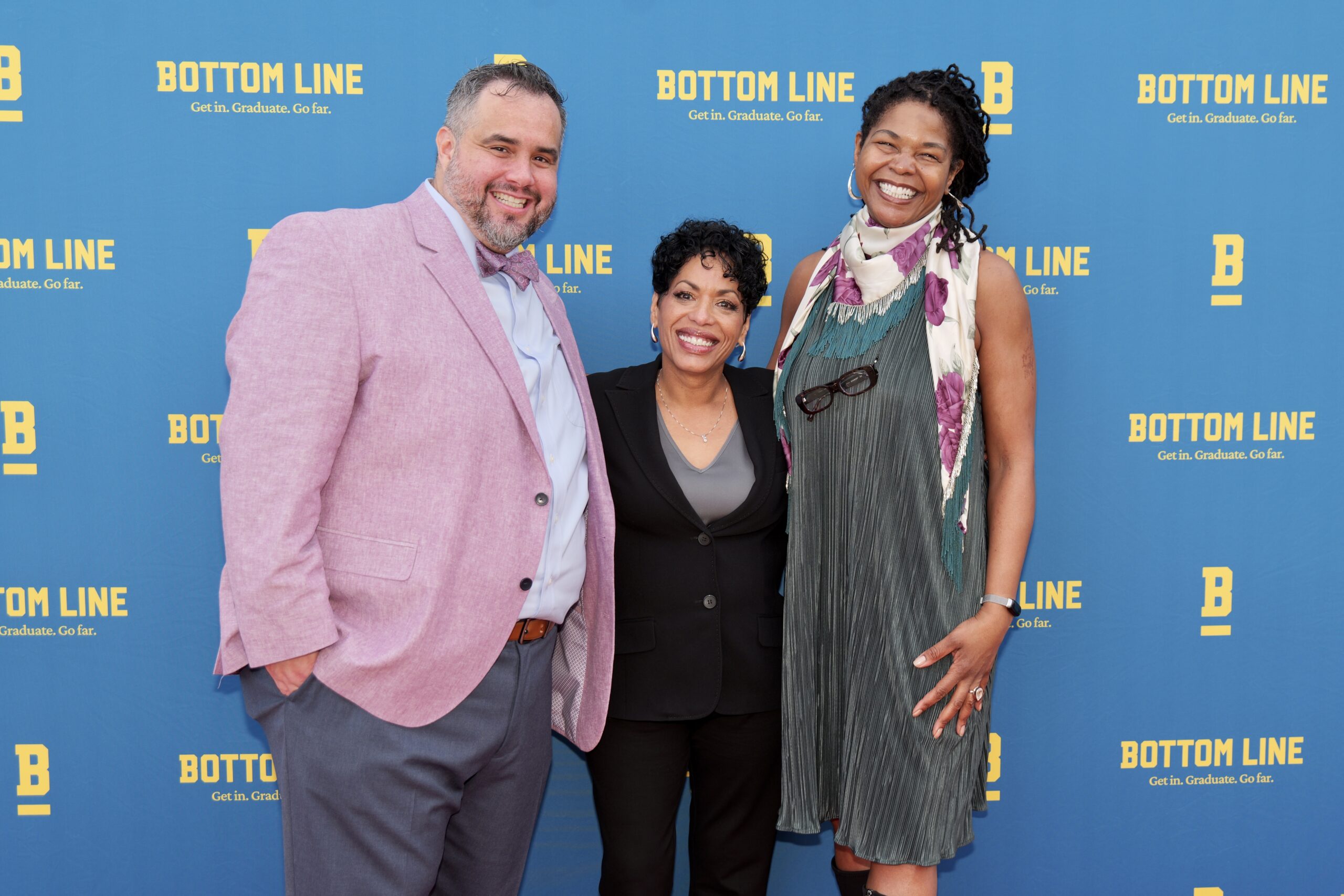 Group photo of Steve Colon, Liza Colon-Zayas, and Gabrielle Gilliam
